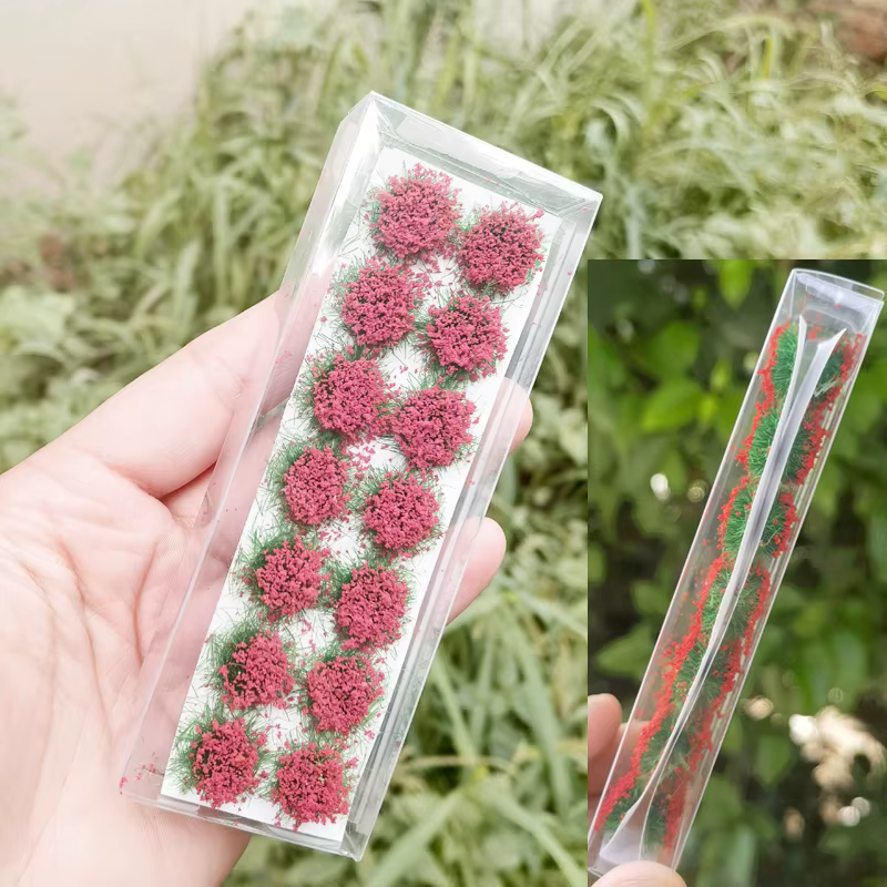 Modèle de grappe de fleurs artificielles
