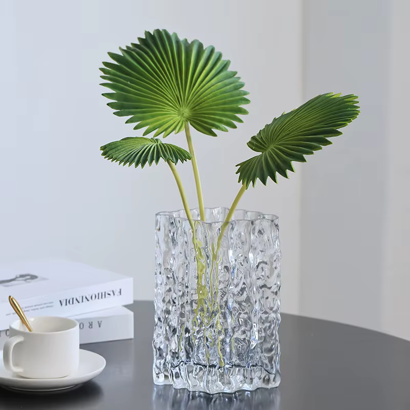 Lot de 3 plantes vertes simulées