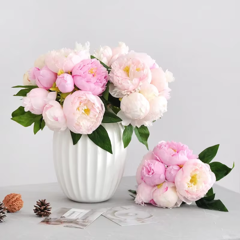 Bouquet de Pivoines Artificielles