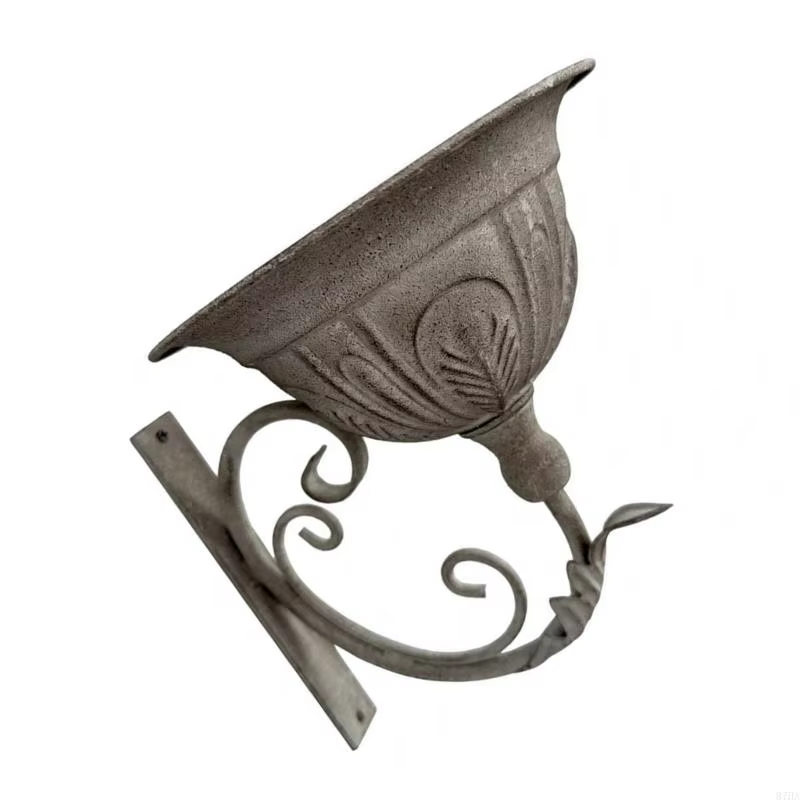 Pot fleur en métal, panier suspendu pour balcon