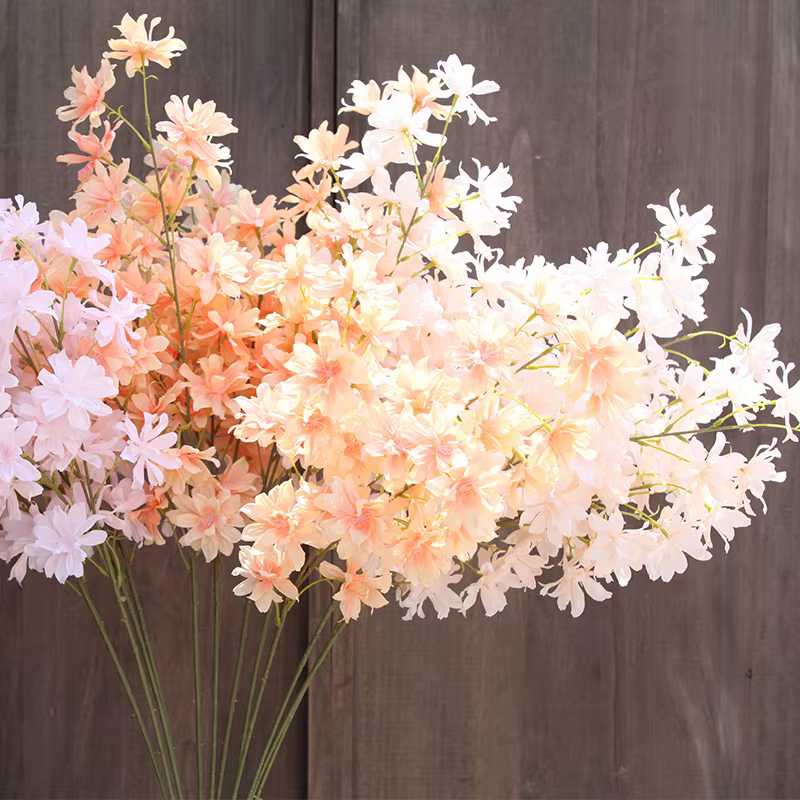 Fleurs de cerisier de neige artificielles