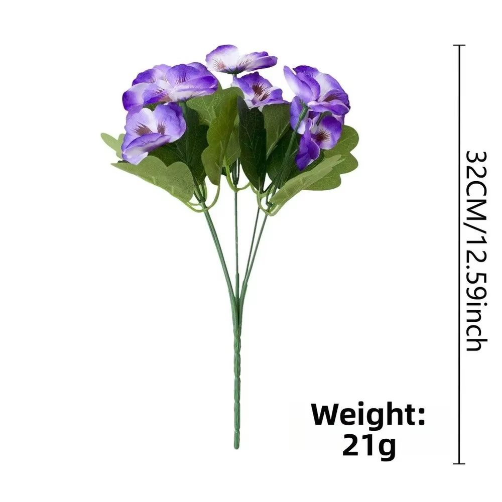 Fleurs artificielles stabilisées à tige unique