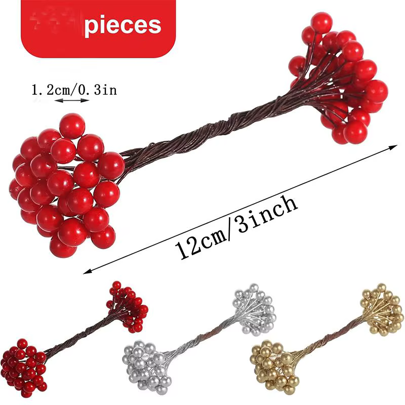 Bouquet de baies artificielles