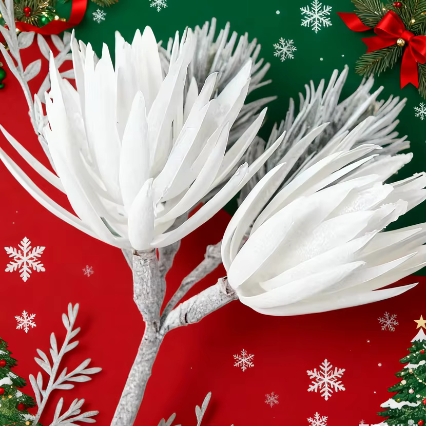 Fleurs artificielles maison chambre arbre de noël mariage cour décoration guirlande accessoires de mariée clairance bricolage cadeaux faux plantes