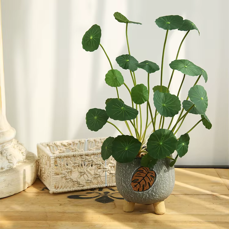 Plantes artificielles de lotus