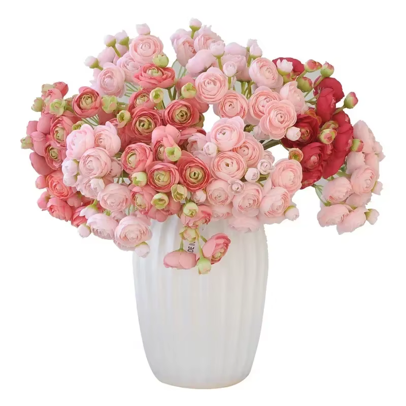 Mini bouquet de fleurs artificielles