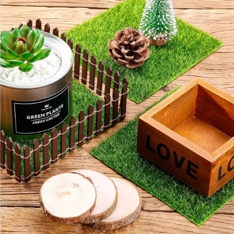 Mini Terrariums de pelouse artificielle