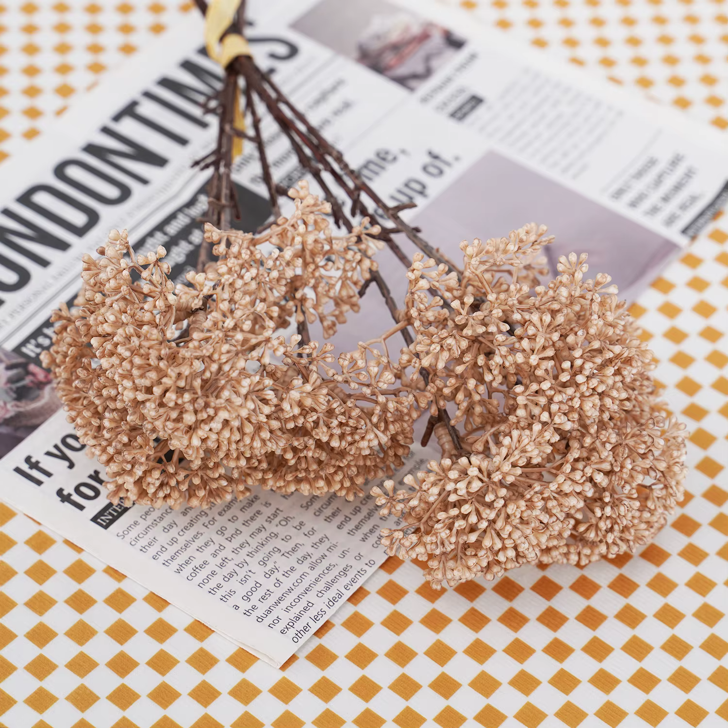 Bouquet de plantes artificielles