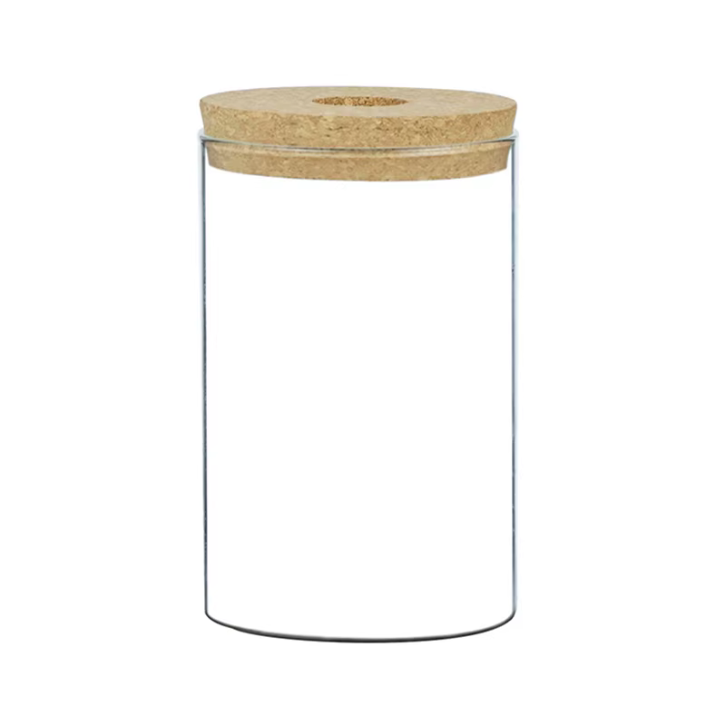Pot de fleur hydroponique transparent