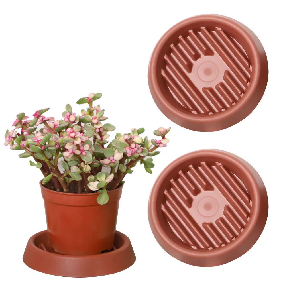 Pot de fleur en plastique pour plantes goutte à goutte