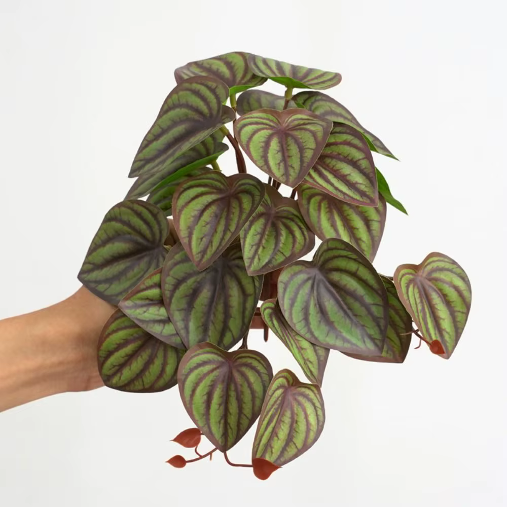 23 feuilles de plantes vertes artificielles