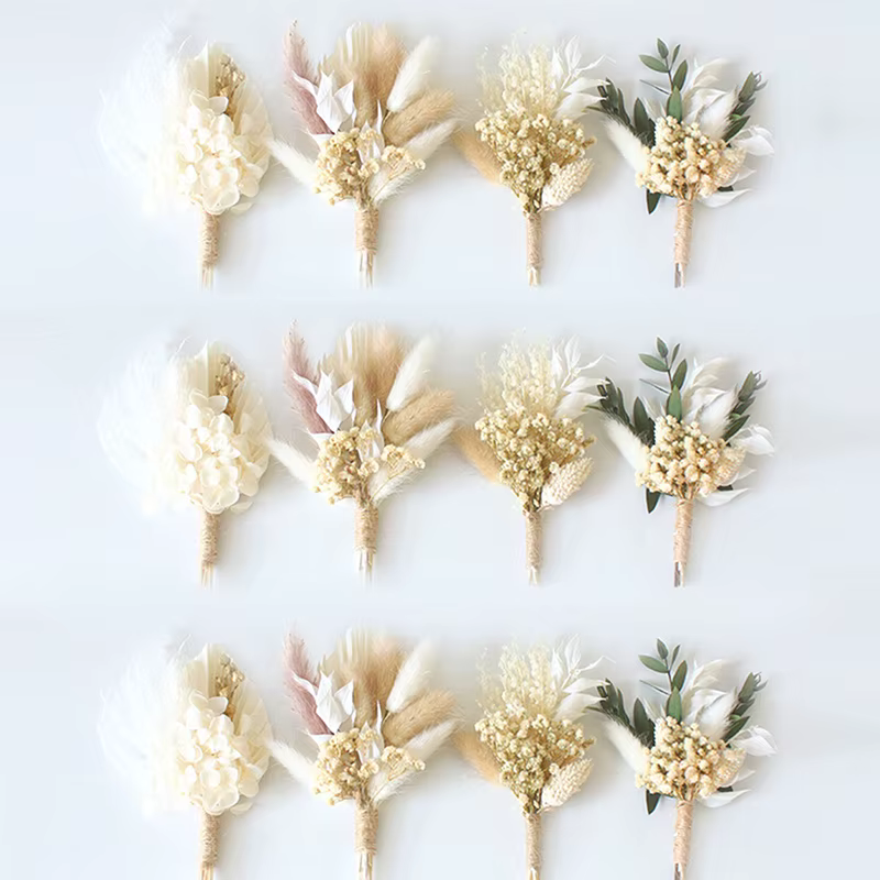 Mini bouquet de fleurs séchées naturelles