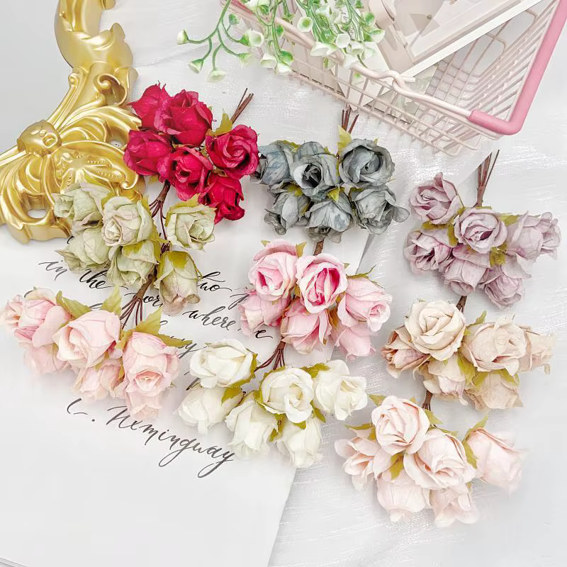 Mini fleurs artificielles