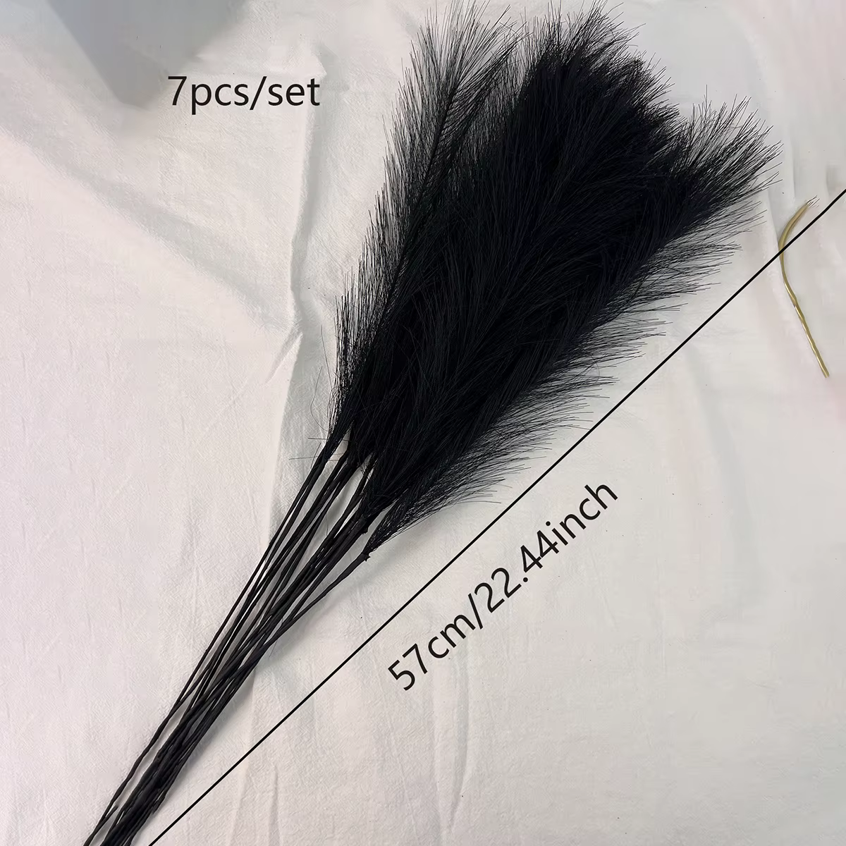 7 pièces moelleux Pampas herbe Boho décor fleur fausse plante roseau simulé fête de mariage décoration de la maison fleurs artificielles