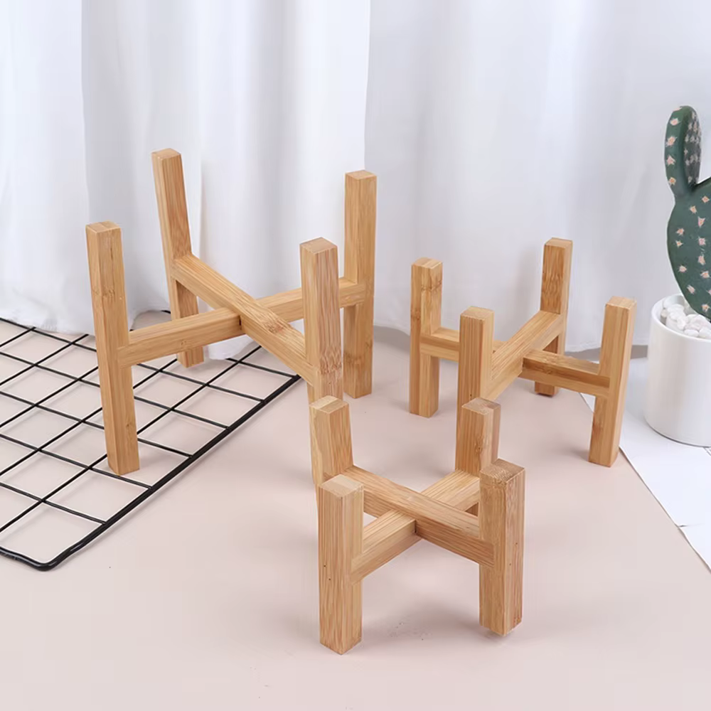 Présentoir de jardinière sur pied d'intérieur