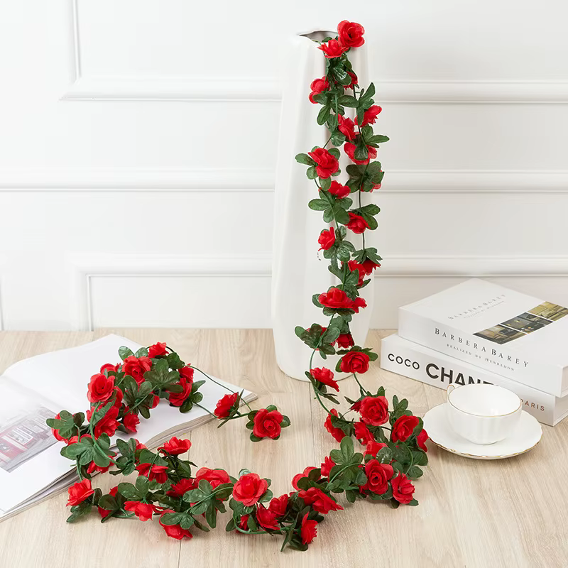 Vigne Artificielle Rose pour Guirxiété de Mariage