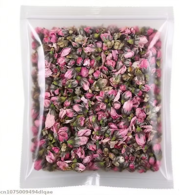 Boutons de fleurs de pêcher naturelles de haute qualité