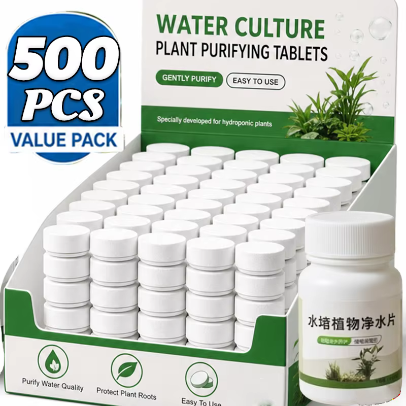 Comprimés de purification d'eau pour plantes hydroponiques