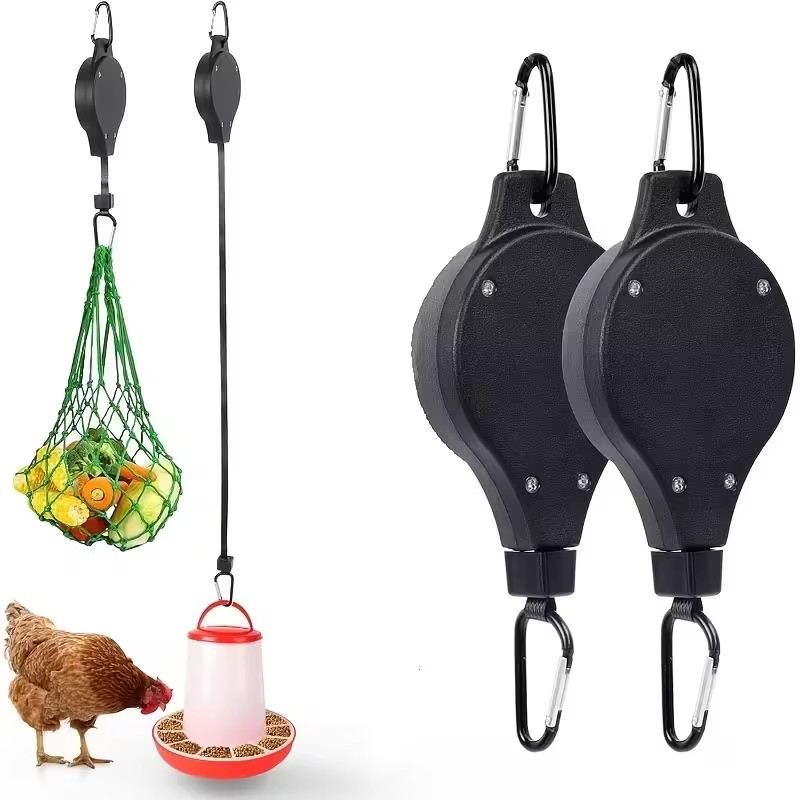 Crochet de suspension réglable et rétractable pour plantes
