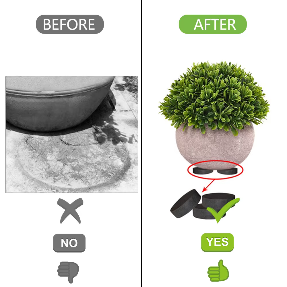Riser de pot de fleur invisible pour plantes