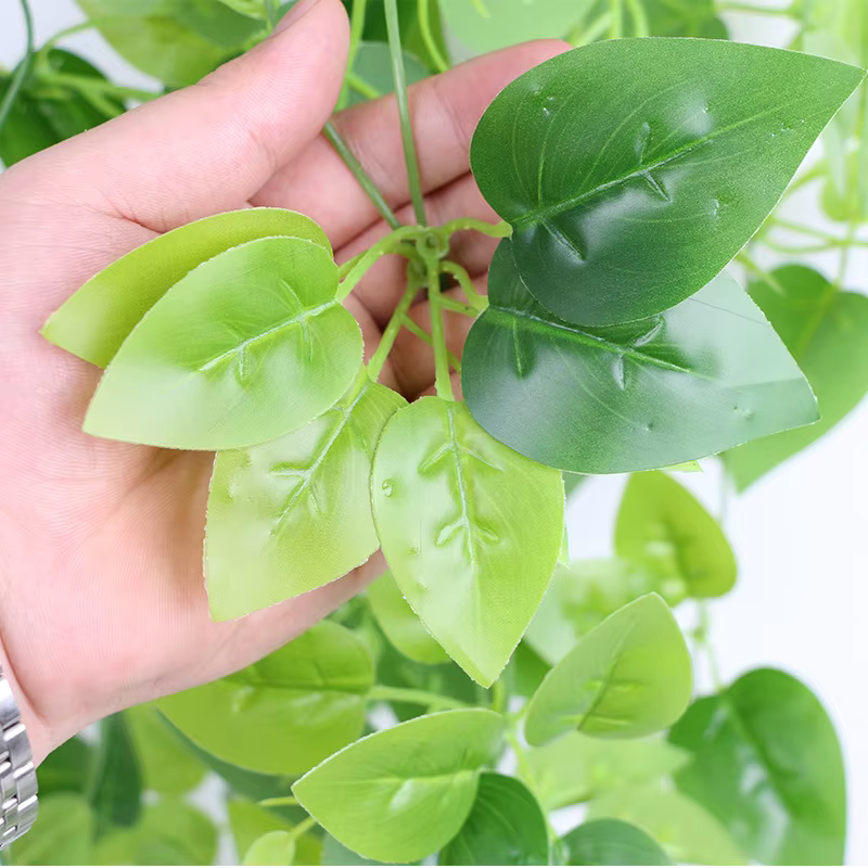 Guirlande de fausses feuilles de lierre artificielles