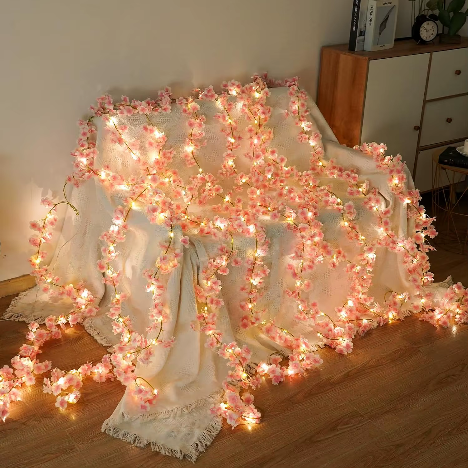 Guirlande de plantes artificielles