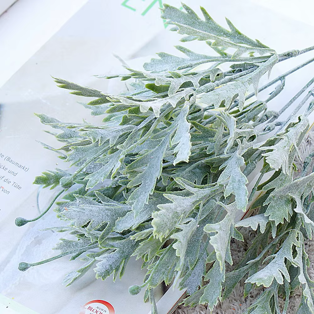 Plante de fleur artificielle de cuir chevelu de chrysanthème pour la maison