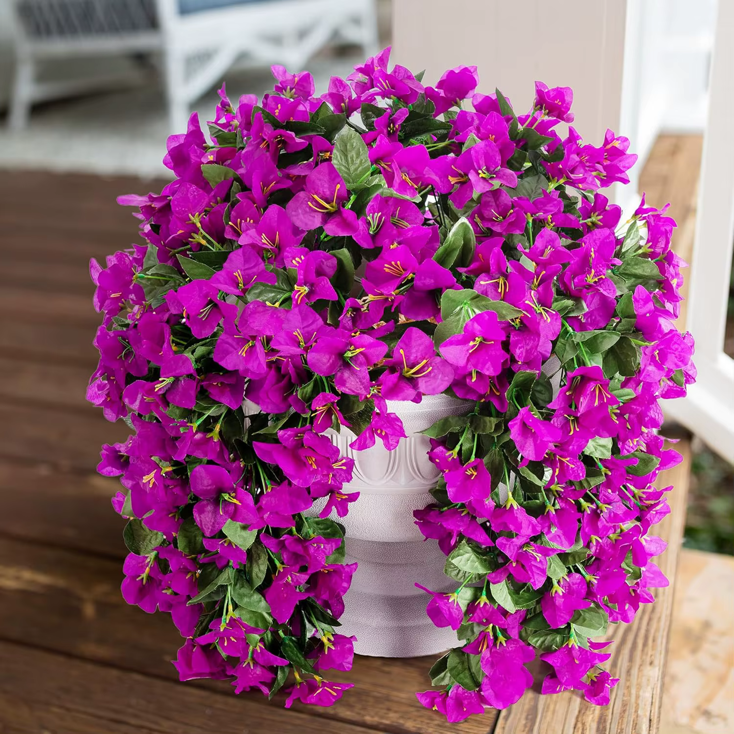 Fleurs artificielles de bougainvillier résistantes aux UV