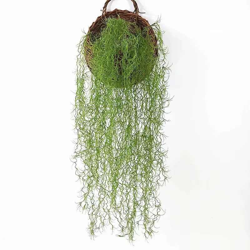 1/3/5 pièces de plantes artificielles vertes en plastique