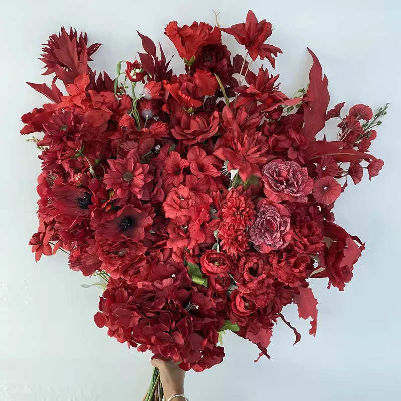 Fausses fleurs en soie