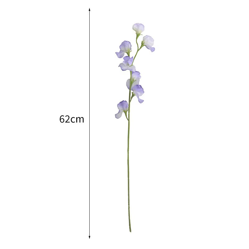 Fleurs artificielles de fleur de pois de Simulation