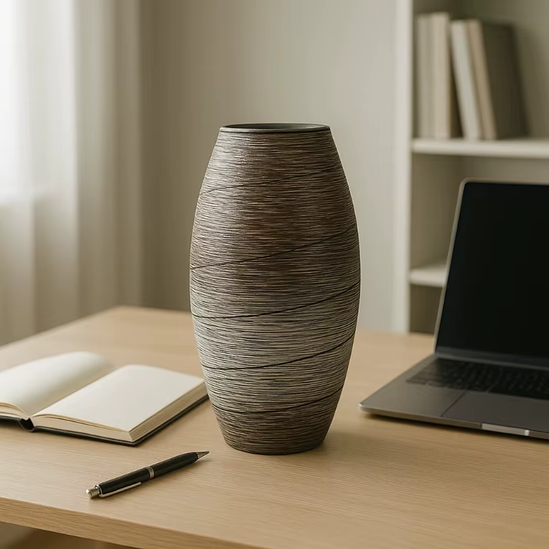 Vase à fleurs en céramique de luxe pour salon