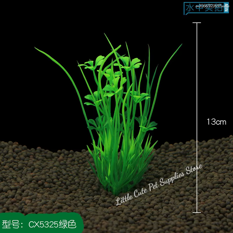 Plantes d'aquarium artificielles plante verte aquatique Aquarium décoration