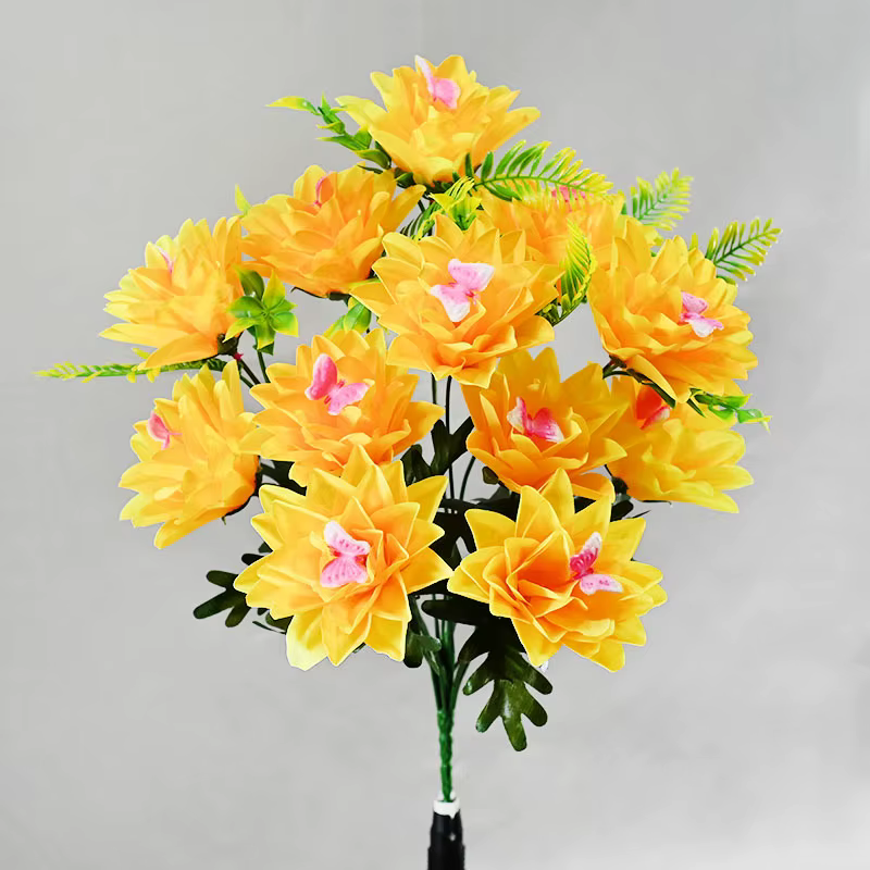 Bouquet de fleurs artificielles