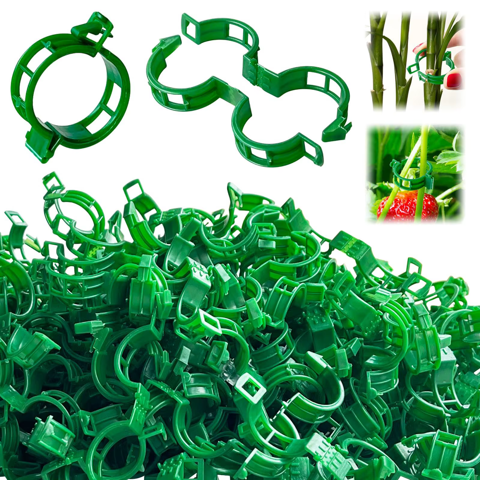Clips de Support pour plantes-Clips à tomates pour treillis de ficelle
