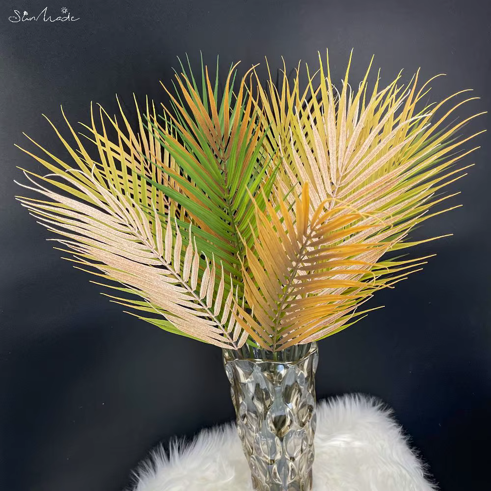 Feuille de palmier Areca artificielle de style nordique