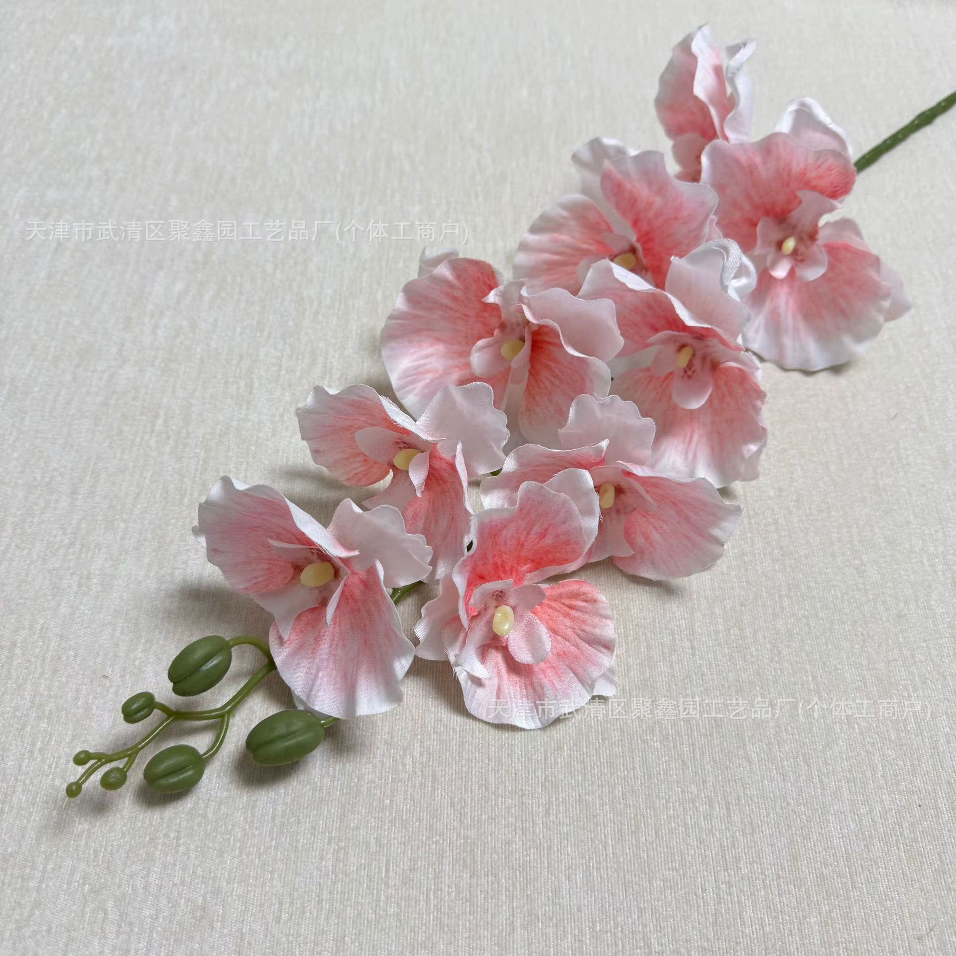 Branches de fleurs de Phalaenopsis artificielles