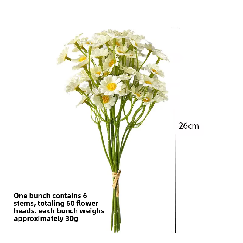 Petite fleur artificielle en soie