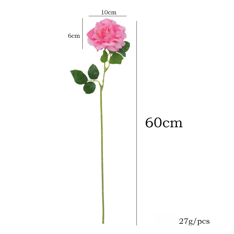 12 pièces de fleurs artificielles