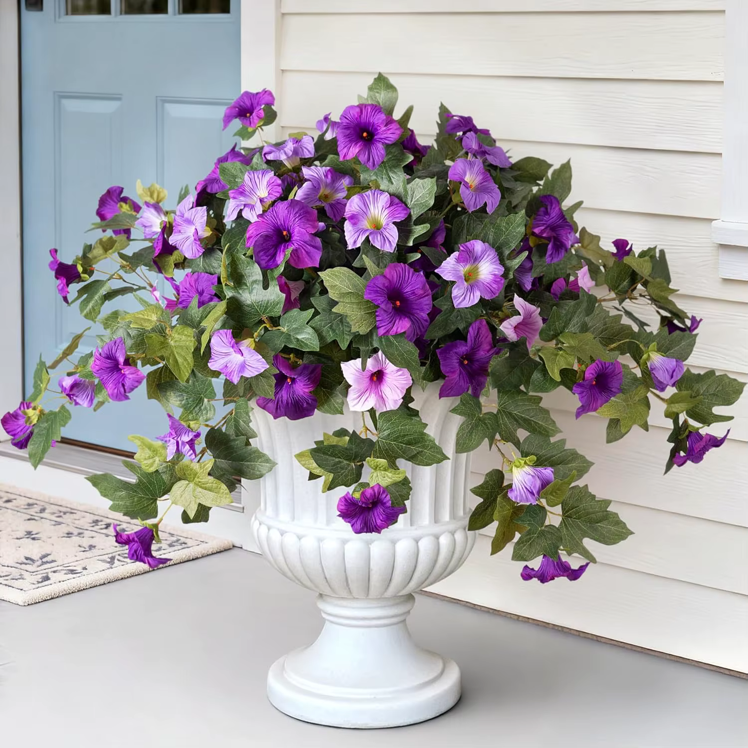 Fleurs artificielles de pétunia résistantes aux UV