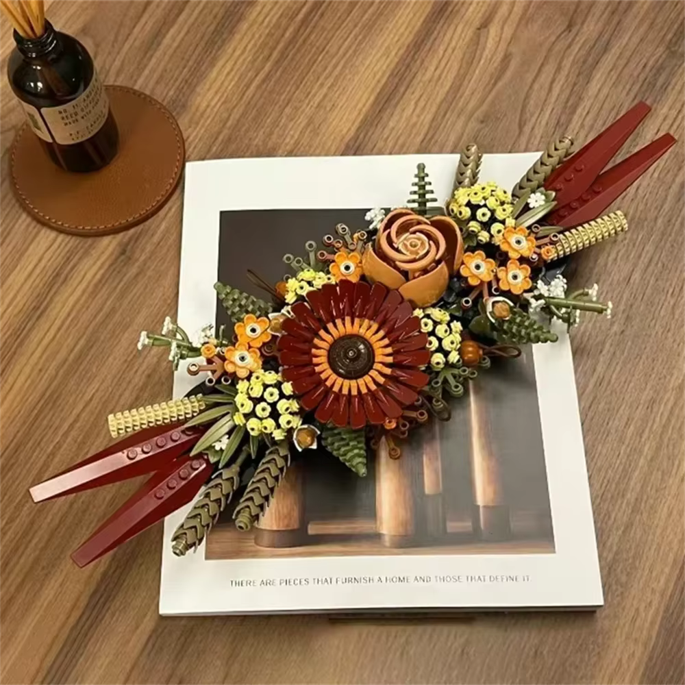 Fleurs artificielles 3D