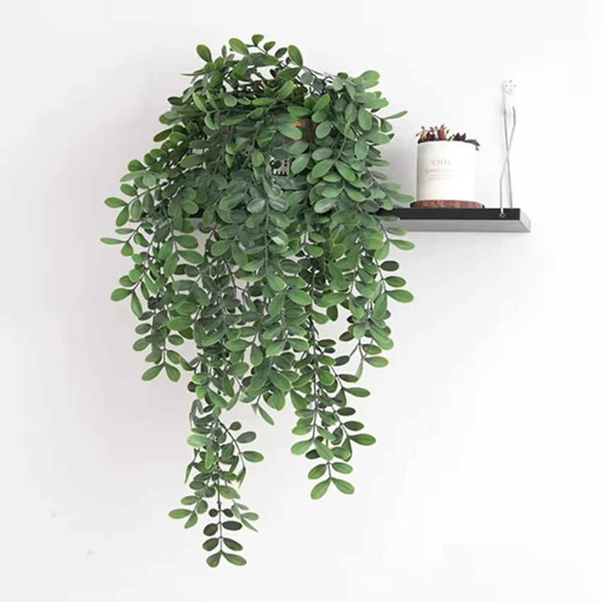 5Pcs Artificielle Ivy Plantes Feuille De Mariage En Plein Air De Noël Maison Chambre Décor UV Protection Balcon Jardin Arche Mur Tenture Couronnes