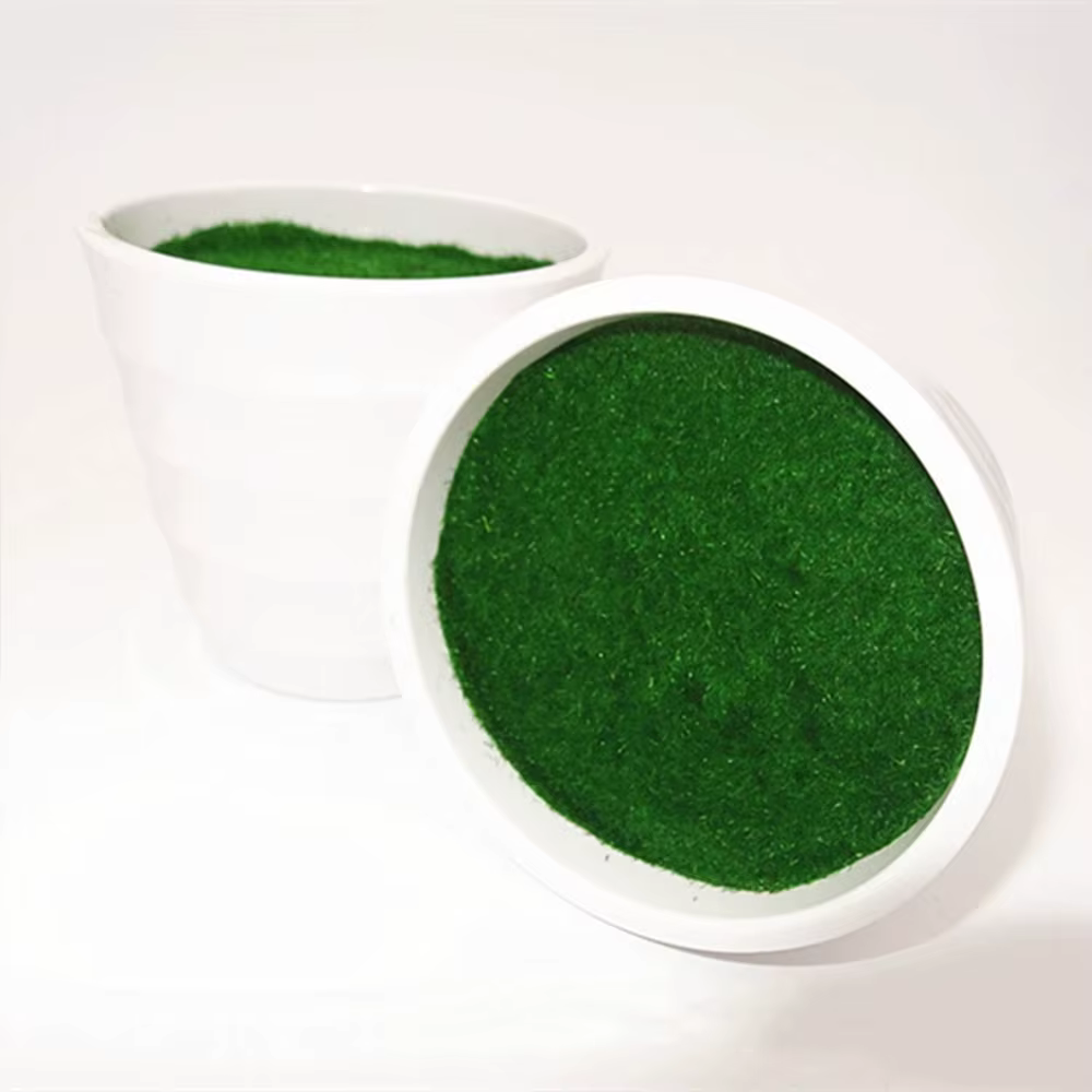 Plantes artificielles en pot
