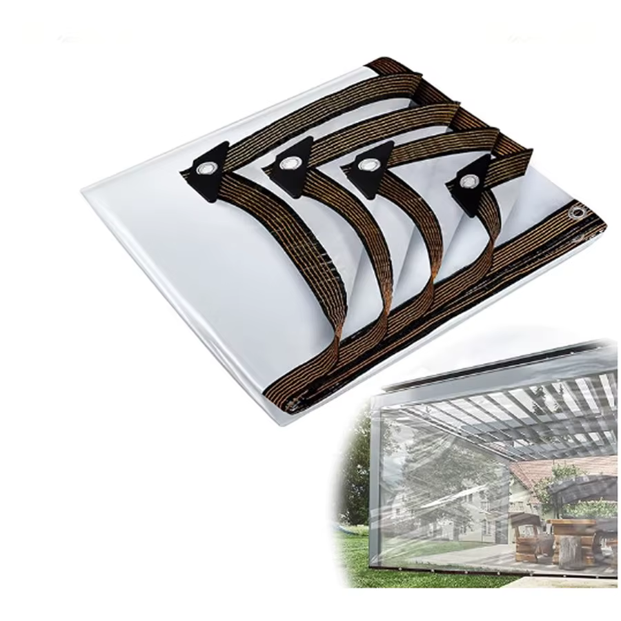 Bâche transparente en polyéthylène pour jardin