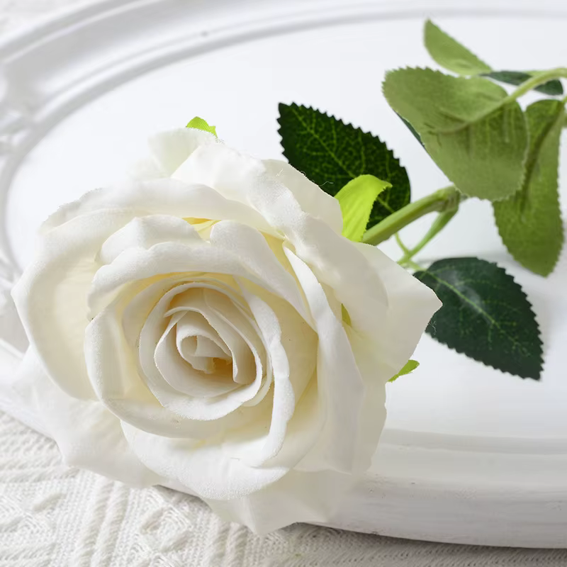 Lot de 10 fleurs artificielles