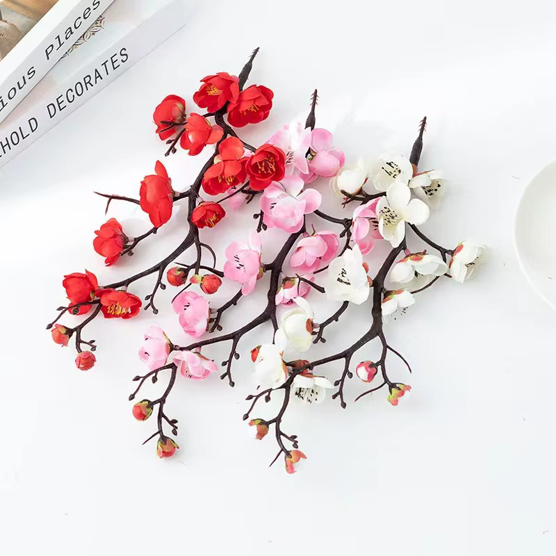 Plantes artificielles, décoration de fleurs de cerisier