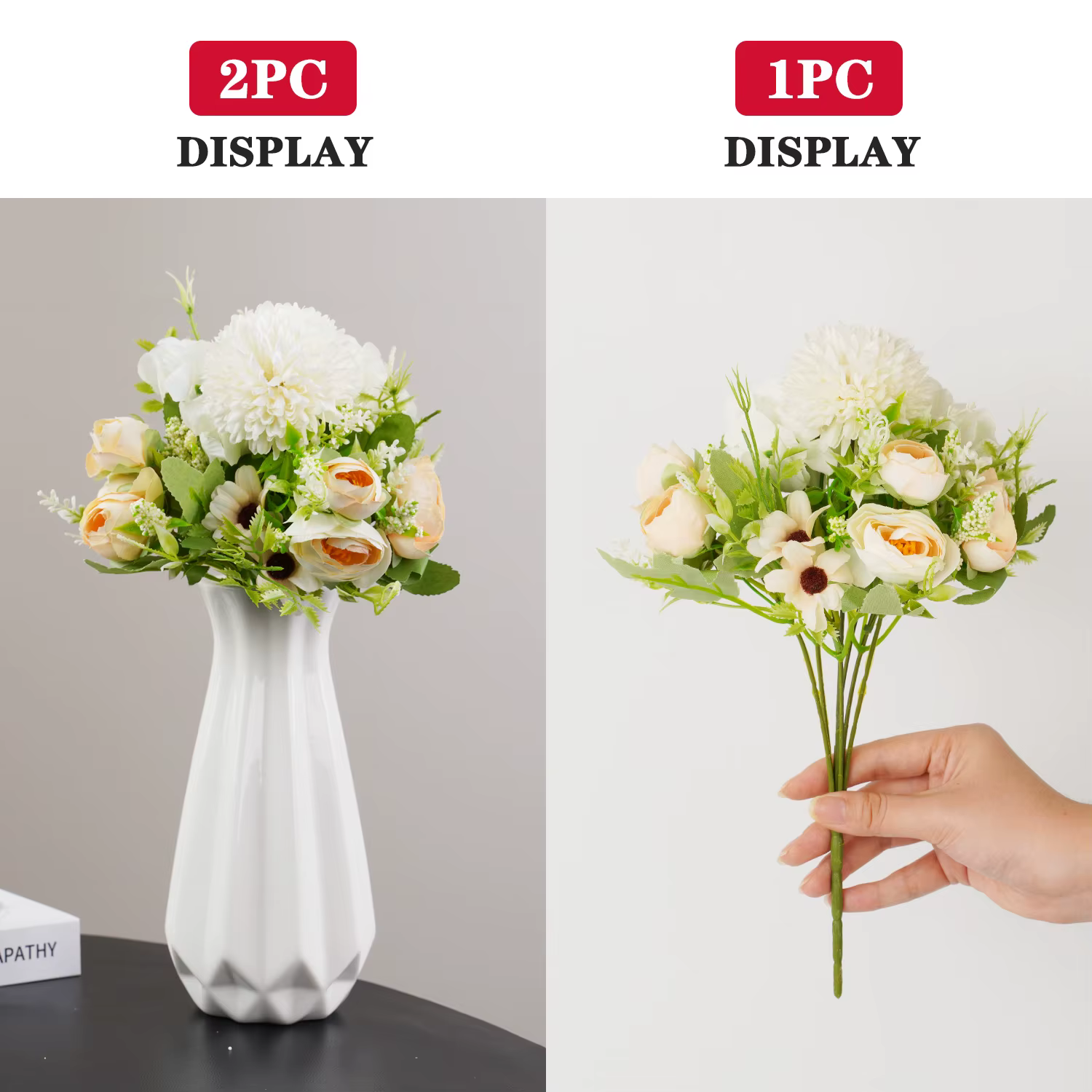 Fleur artificielle réaliste