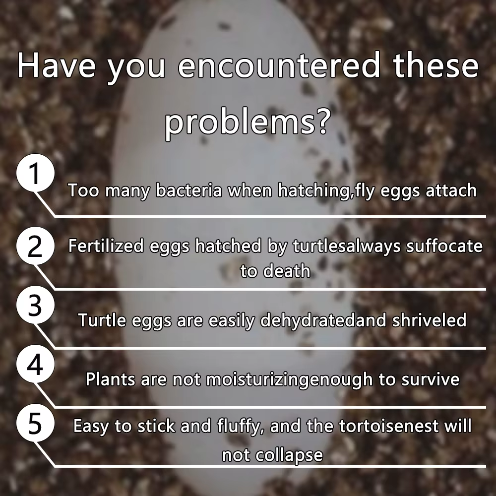 2/4L Perlite vermiculite sol de noix de coco tortue oeuf incubation substrat jardin pot sol mélange médias Reptile accessoires d'élevage