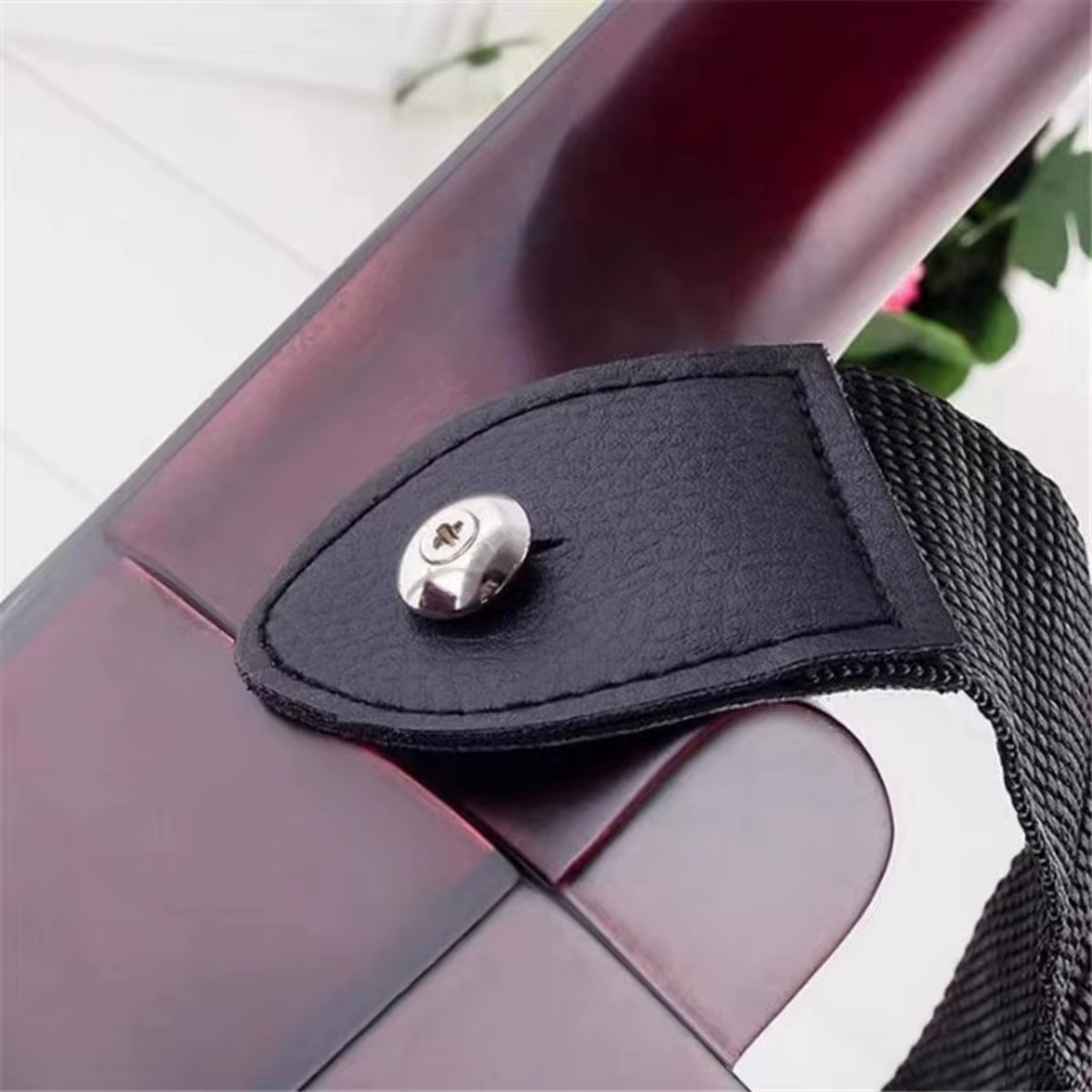 Miwayer Sangle de guitare bandoulière réglable en tissu/pour guitares acoustiques et électriques accessoire d'instrument de musique (44 pouces)