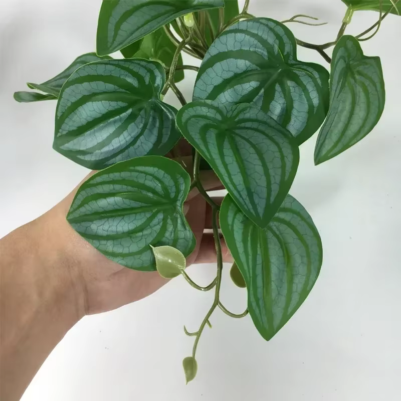 Terrarium artificiel plantes vigne tenture murale fleur rotin Simulation feuille en plastique